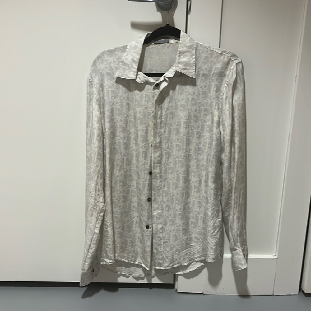 Dior Oblique White Shirt